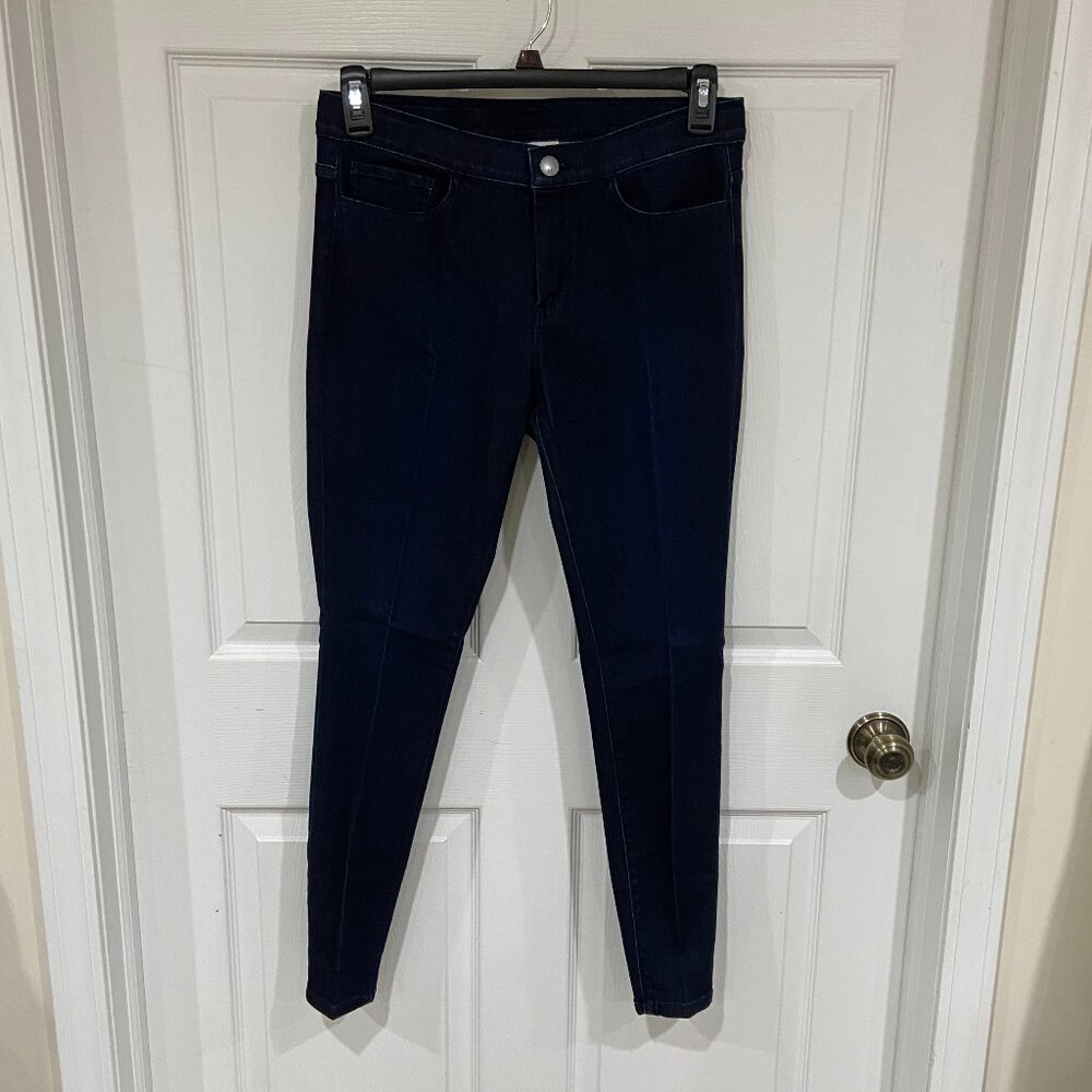 J. Jill Dark Denim Leggings - Size 8
